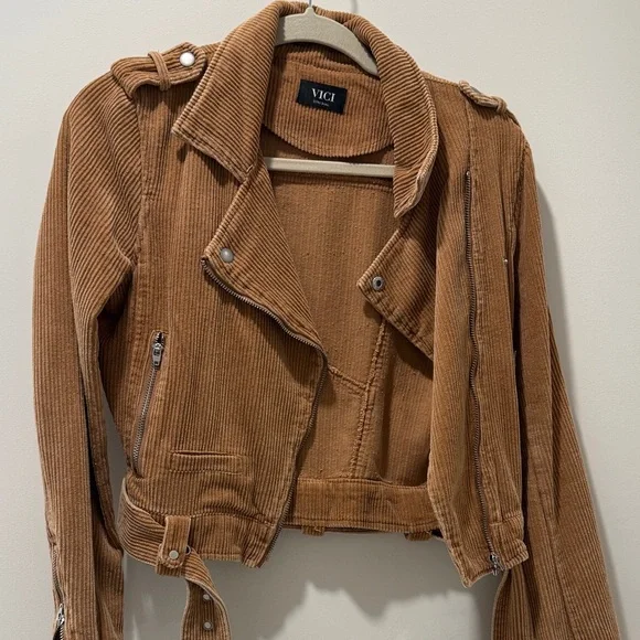 Vici Corduroy Moto Jacket - Picture 2 of 4